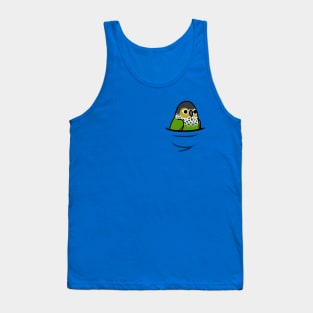 Too Many Birds! Pocket Black-Capped Conure Tank Top